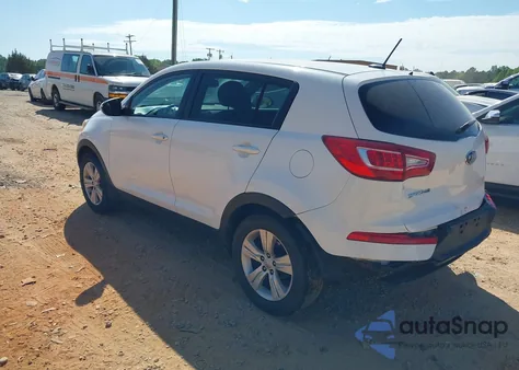 2012 Kia Sportage Lx из США, поврежденный, VIN KNDPB3A2XC7228819